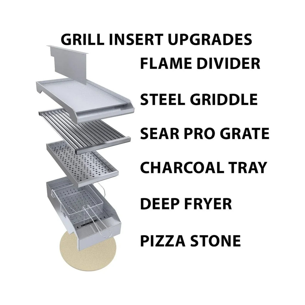 Ruby 3 Burner Pro-Sear 30in Natural Gas Grill