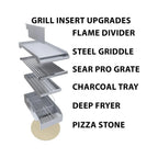 Ruby 3 Burner Pro-Sear 30in Natural Gas Grill