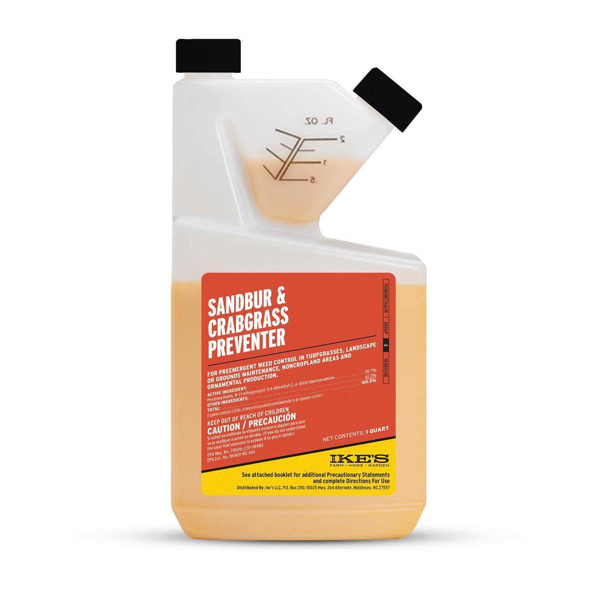 Ike's Sandbur And Crabgrass Preventer