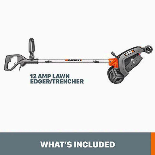 Worx Electric Lawn Edger And Trencher 12 Amp 7.5 Inch