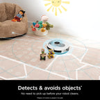 Shark AI Ultra Robot Vacuum With Matrix Clean, 60-Day Bagless Self-Empty Base, Black/Silver - AV2511AE/AV251WA (Renewed)