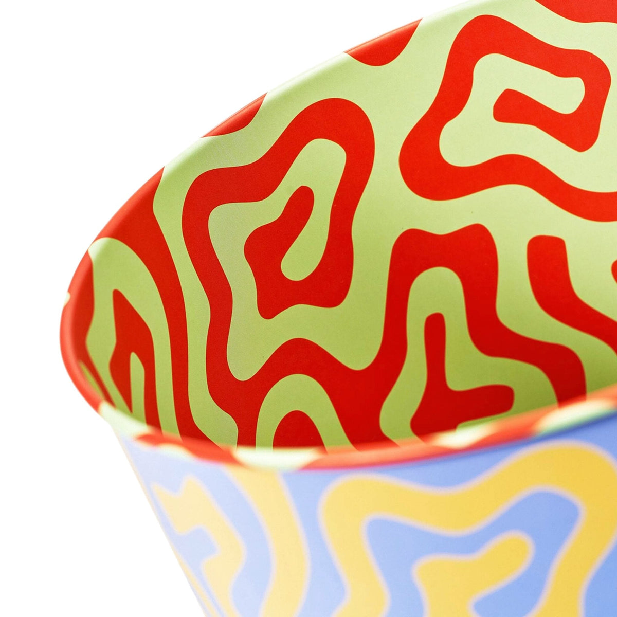 Dusen Dusen Pattern Waste Bin - Spiral