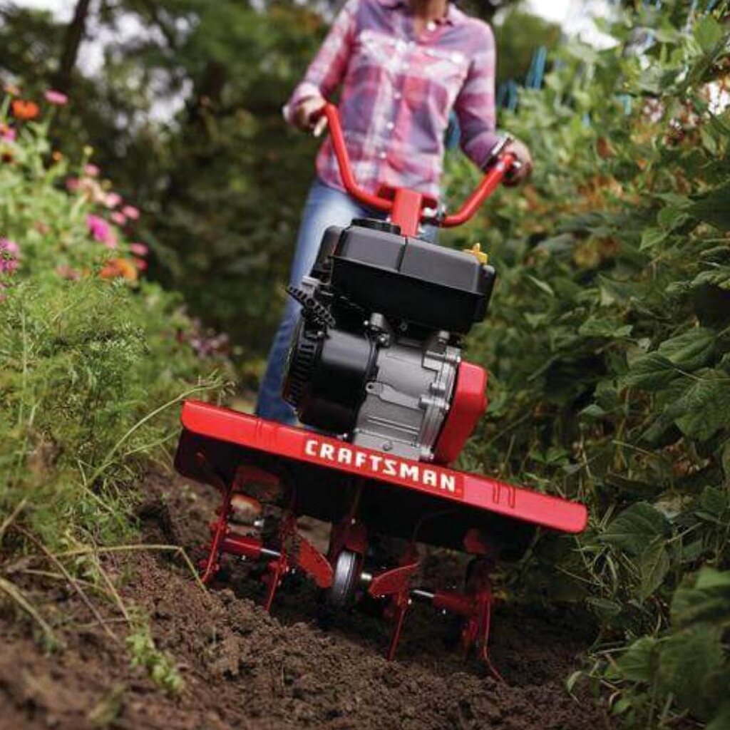 Craftsman Scratch And Dent Front Tine Garden Tiller, 24-In, 208cc - TMI30000
