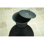 Better Homes and Gardens Wood-Burning Cast Iron Chiminea, Bronze