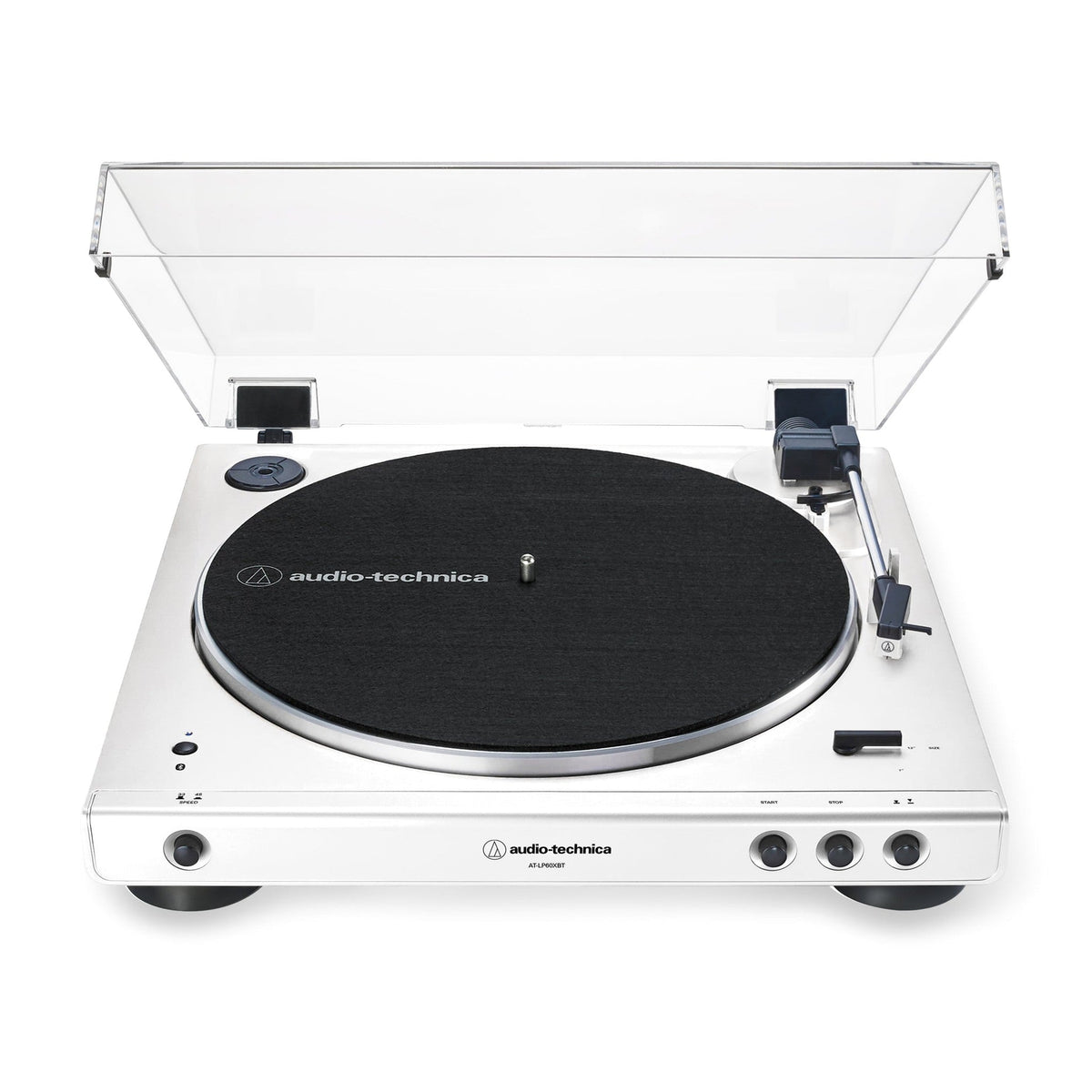Audio-Technica Bluetooth Turntable, White - AT-LP60XBT-WW