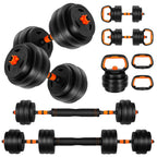 ARVAKOR 66 LBS Adjustable Weight Dumbbell Set, 4 In 1 Home Gym Equipment