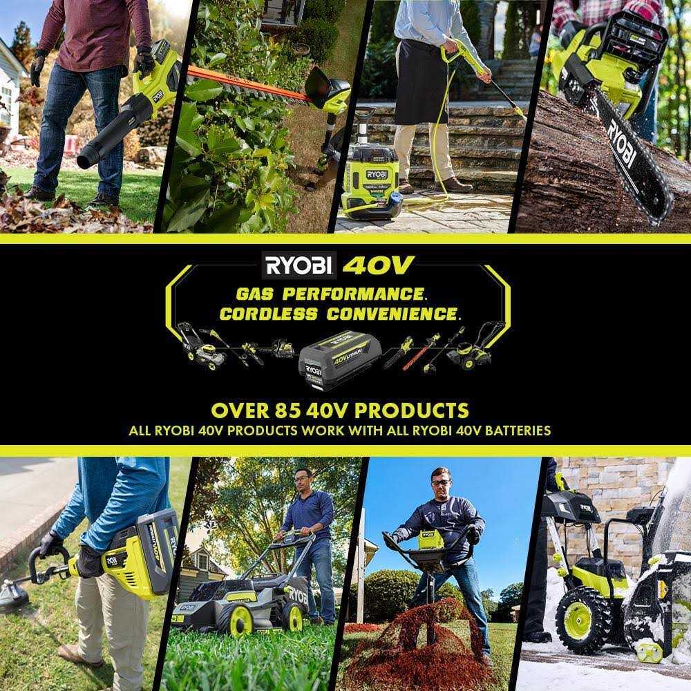 RYOBI 40V 18 in 2-in-1 Cordless Walk-Behind Push Lawn Mower
