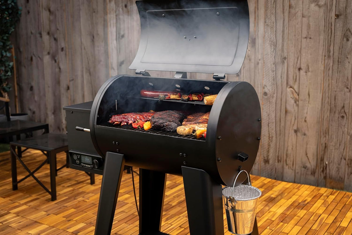 Pit Boss Wood Pellet Grill, 518 sq in, 5 lb, Matte Black - PB500FB2 11086