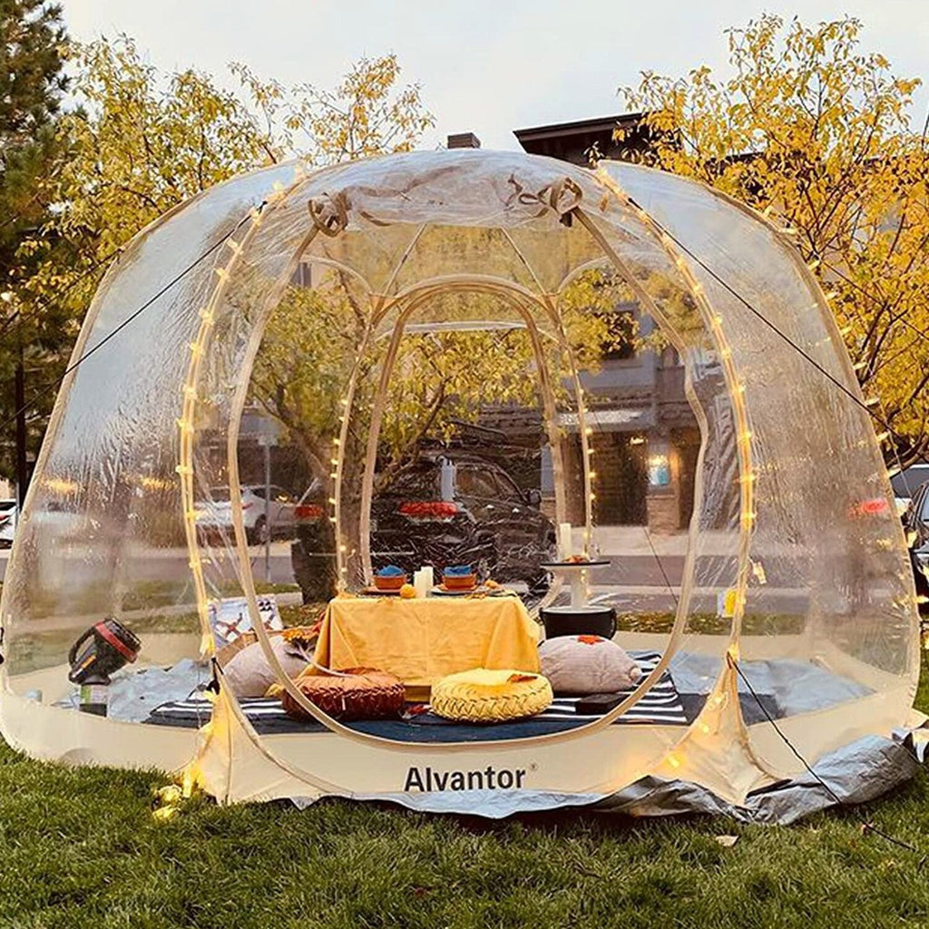 Alvantor Bubble Tent Pop Up Gazebo 8-10 Person 3.6x3.6x2.4H m