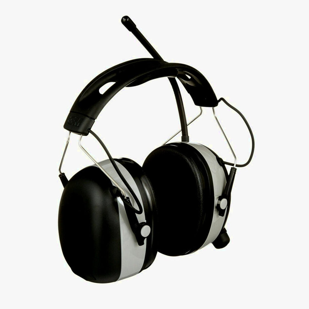 3M WorkTunes Connect AM/FM Hearing Protector With Bluetooth Technology, Black, 1 Pack - 90542H1-DC-PS
