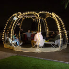 Alvantor Bubble Tent Pop Up Gazebo 8-10 Person 3.6x3.6x2.4H m