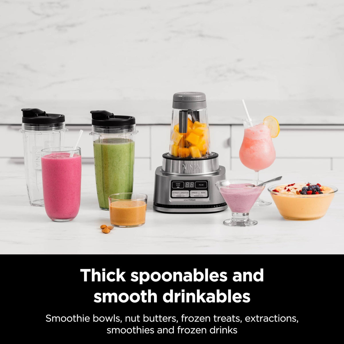 Ninja 24 Oz Single-Serve Blender, Silver - SS101