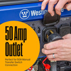 Westinghouse Tri-Fuel Portable Generator, 12500 Peak Watts, Remote Electric Start, Transfer Switch Ready
