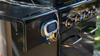 Kenmore 4-Burner Smart Gas Grill With Side Searing Burner, Black With Chrome Accents