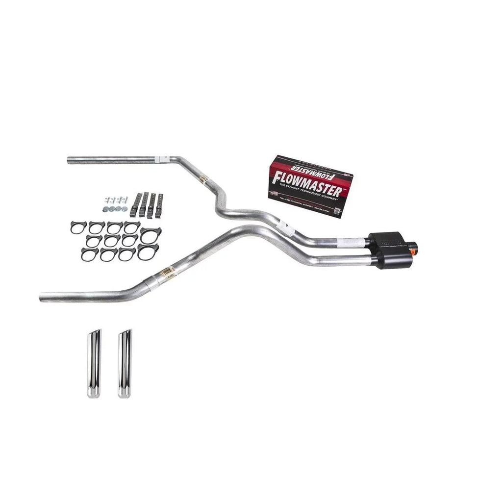Flowmaster Silverado 88-95 Dual Exhaust 2.5 MA Pipe RW Tip - Super 10