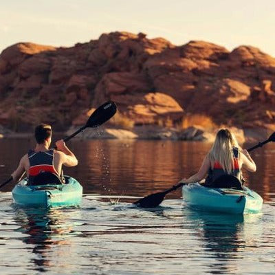 Lifetime Guster 100 Sit-In Kayak 2-Pack - 91007