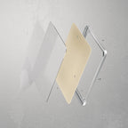 Framed Wall Vanity Mirror With Rounded Corners, 1 Piece