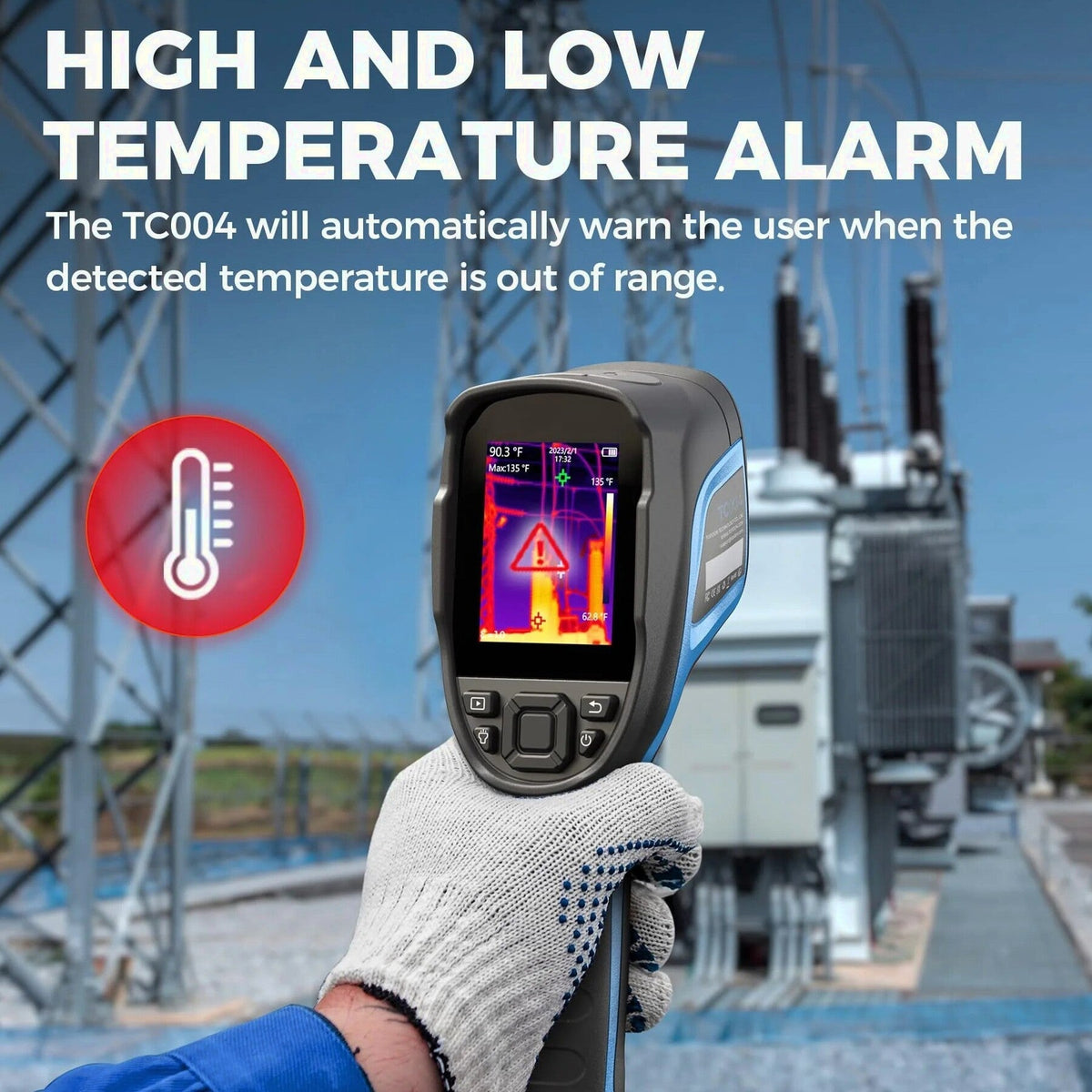 TOPDON 256 x 192 IR Thermal Imaging Camera - TC004