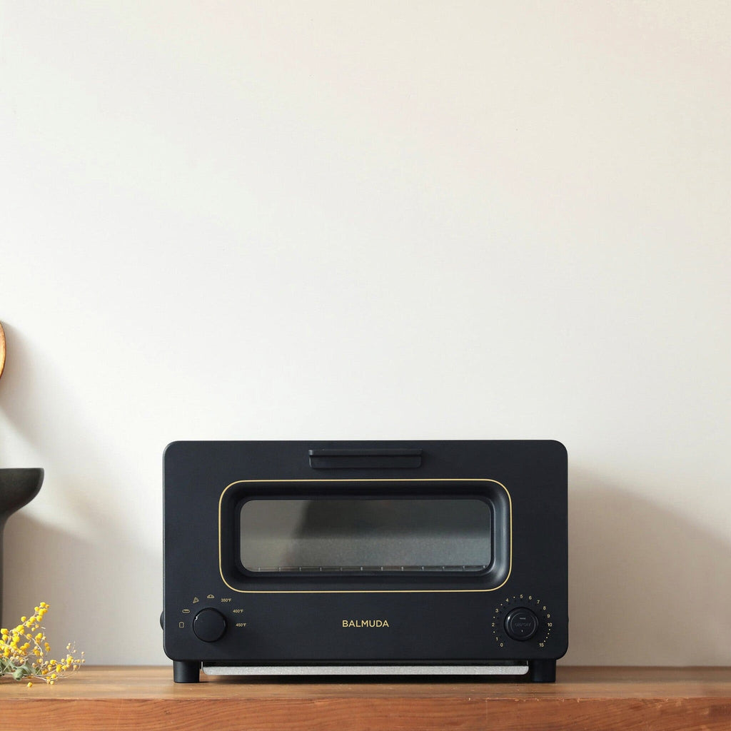 BALMUDA Steam Toaster Oven, Black, 1300W - The Toaster
