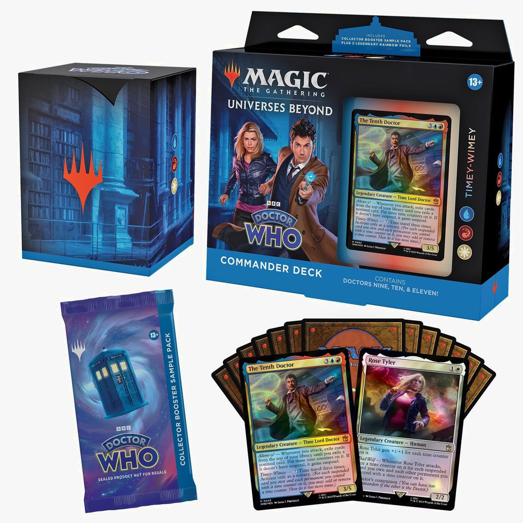 Magic: The Gathering Doctor Who Commander Deck Bundle - D23630000