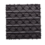 76-Pack Plastic Interlocking Deck Tiles, 68.80 Sq.Ft