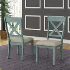 Roundhill Prato 5-Piece Dining Set, 68W x 38D x 30H in Table, 18.25W x 23.5D x 38.75H in Chairs