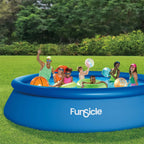 Funsicle Above Ground Swimming Pool, Round, 8 ft x 30 in - Age 6+