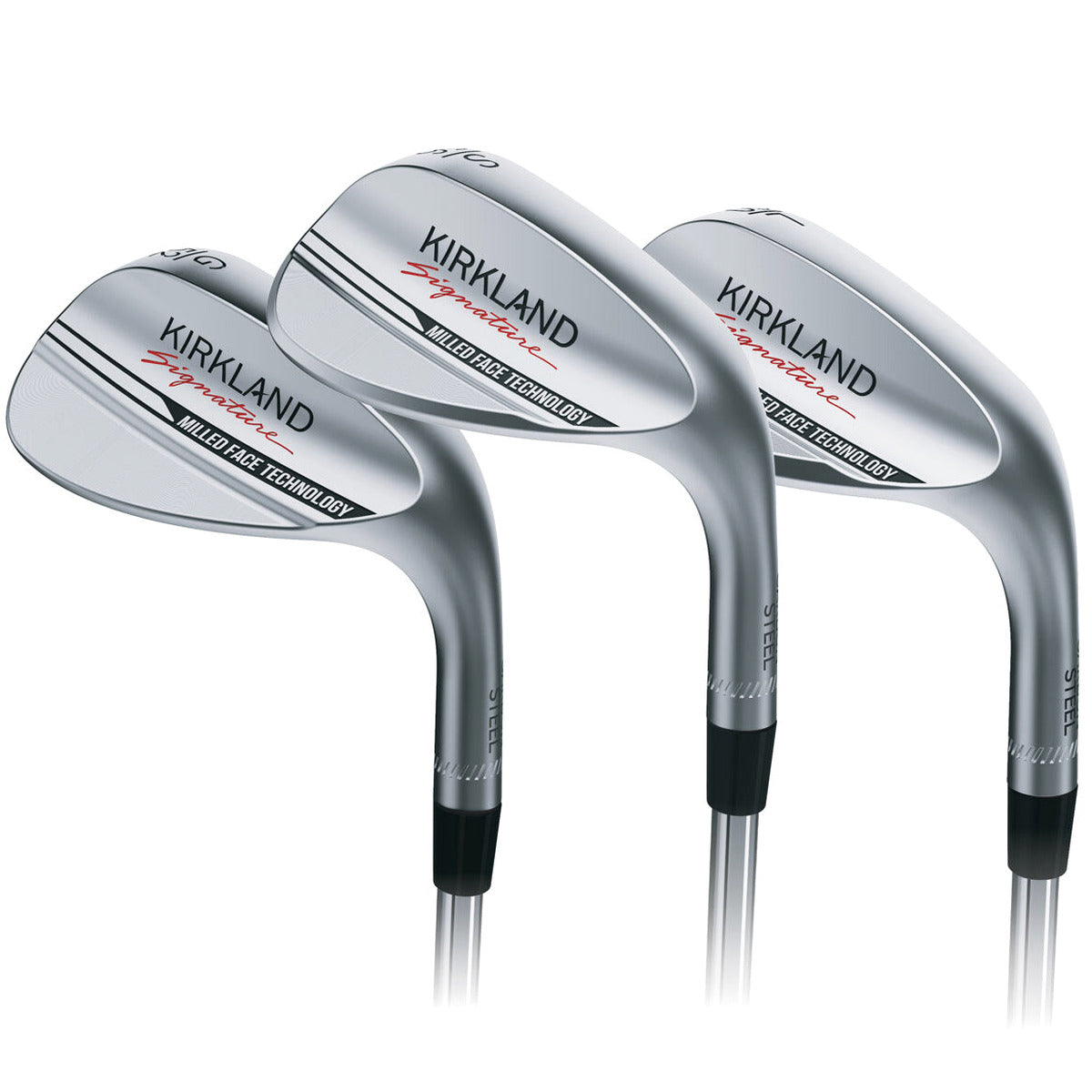Kirkland Signature 3-Piece Right-Handed Golf Wedge Set - 52, 56, 60
