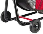 Hyper Tough 30 Inch 2-Speed High Velocity Tilted Drum Fan - Red & Black