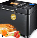 KBS 17-in-1 Stainless Steel Bread Machine, 710W, 2 lb - Dual Heaters