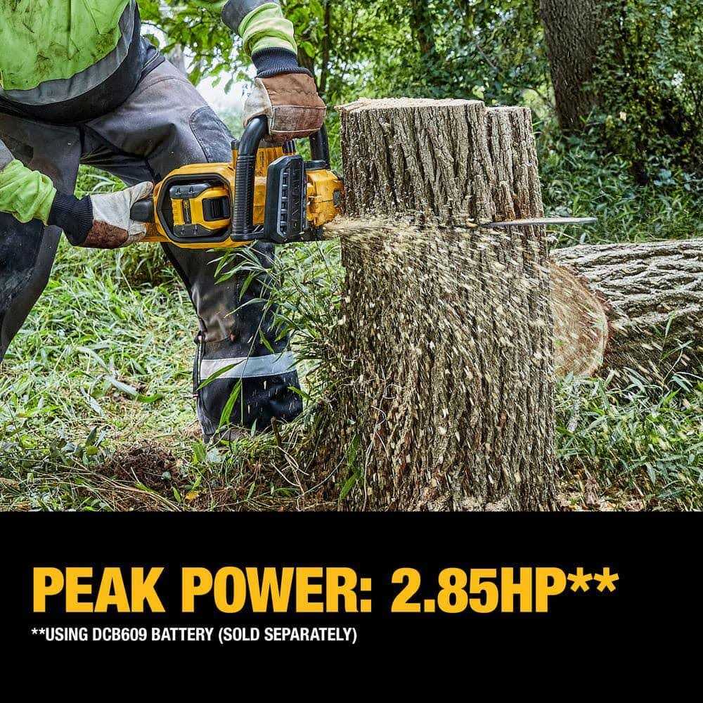 DeWalt 60V MAX Brushless Cordless 18 in Chainsaw - DCCS672B