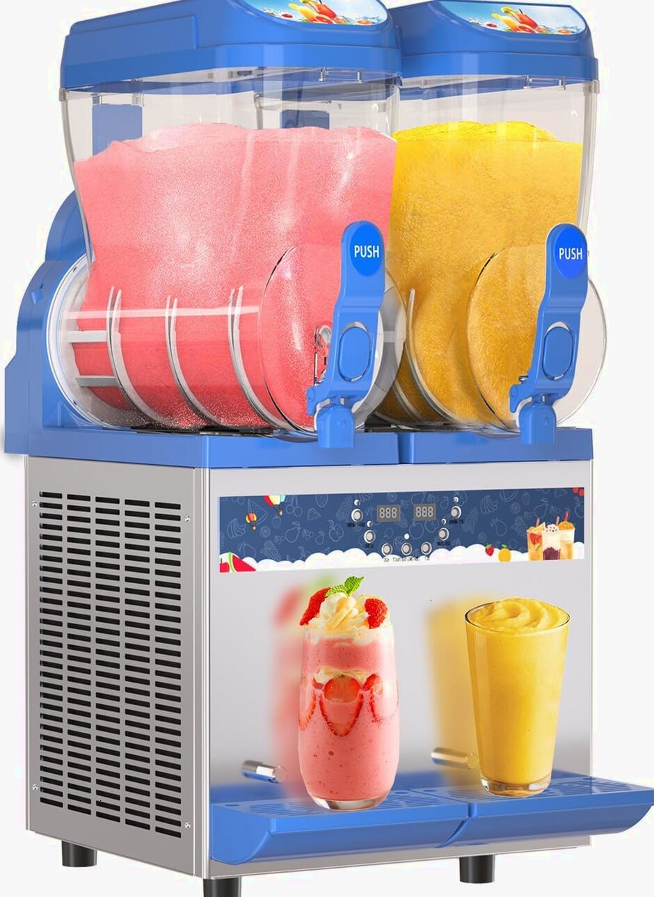 AnyDoor Commercial Slushy Machine 45l 1200w Blue - 300-X