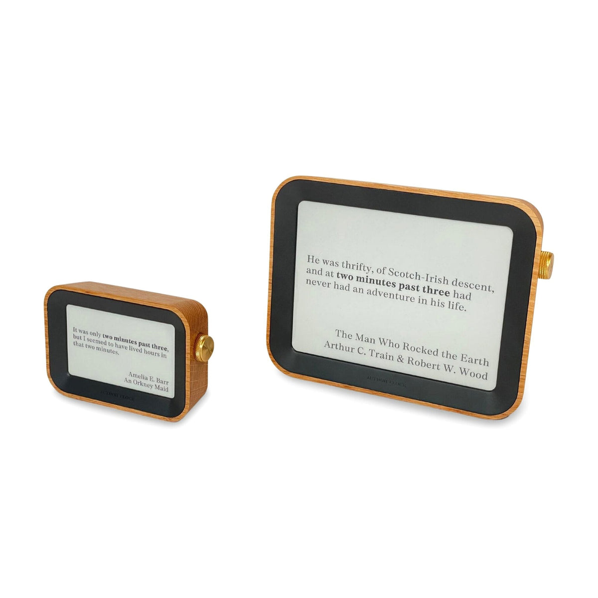 Author Clock - Small