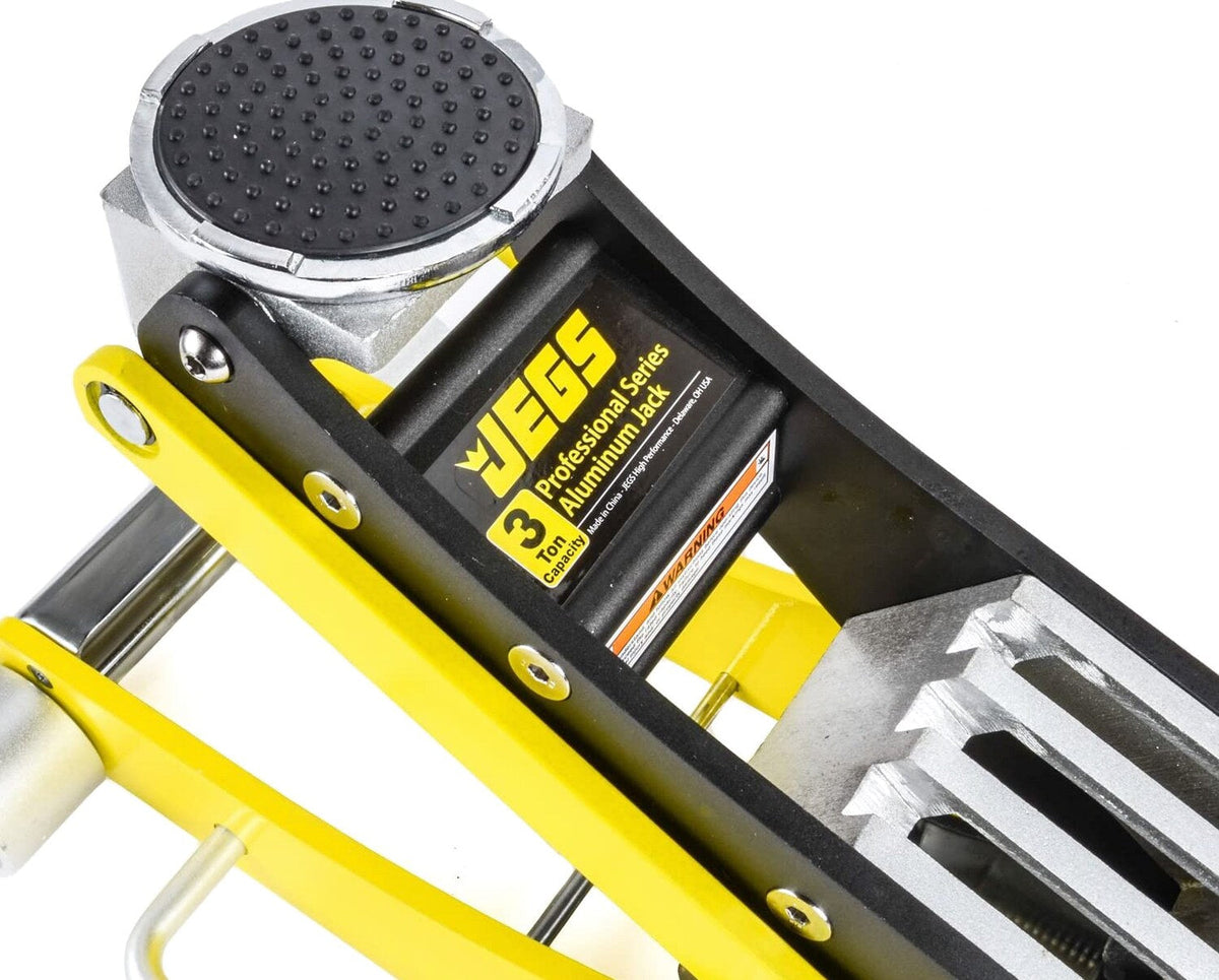Professional Low-Profile Aluminum Floor Jack, 3 Ton - 80077