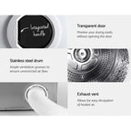 Devanti 7kg Vented Tumble Dryer, White