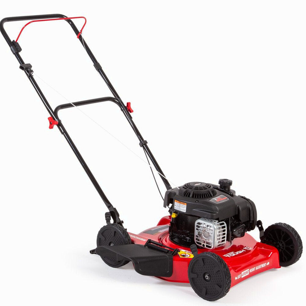 Hyper Tough 20-Inch 125cc Gas Push Lawn Mower With Briggs & Stratton Engine
