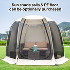 Screen House Camping Room Pop-Up Gazebo 10' x 10' Instant Canopy