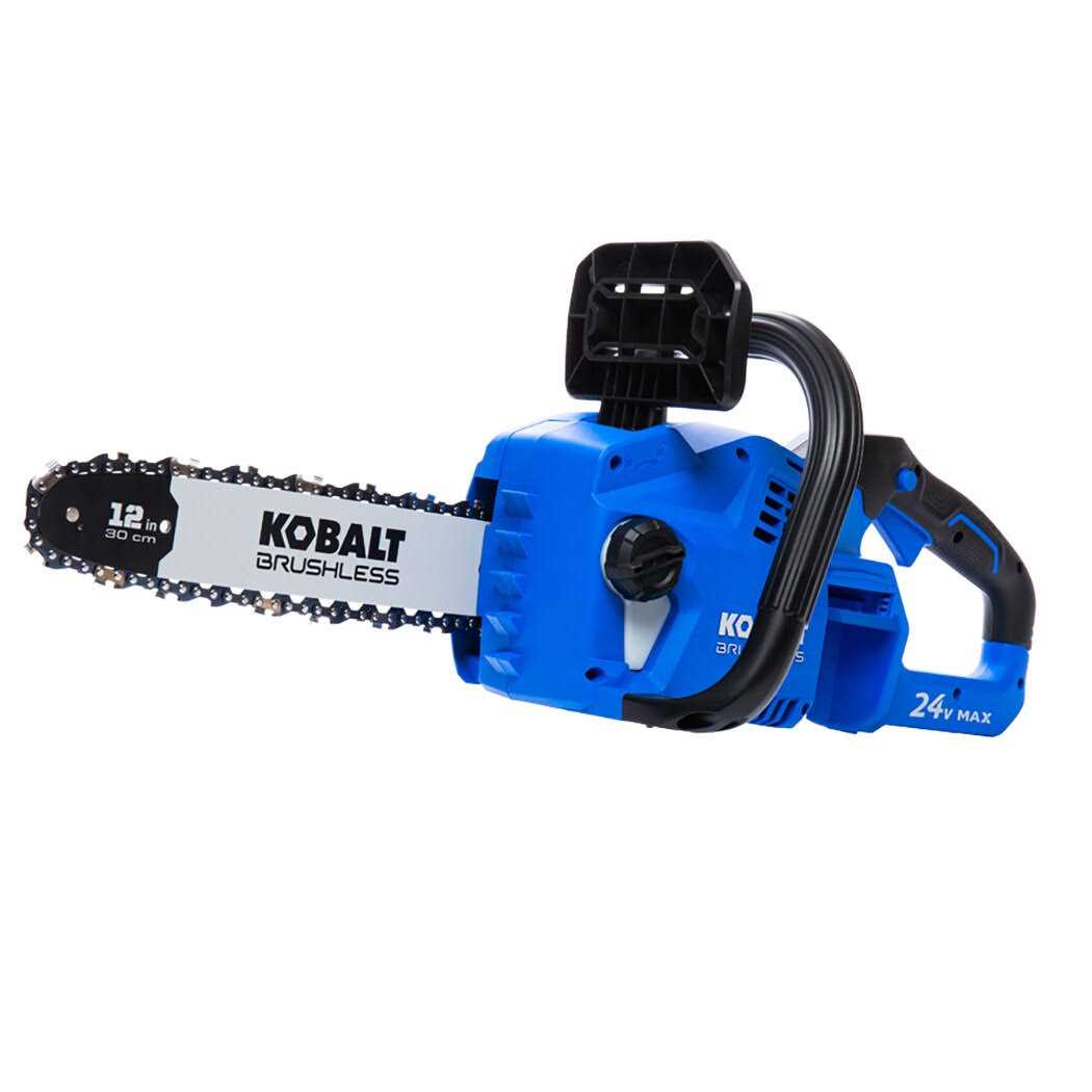 Kobalt 24-Volt 12-in Brushless Battery Chainsaw With 4 Ah Battery And Charger