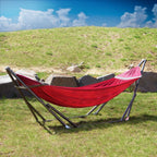 Quality Home EZ Daze Hammock With Stand - Red