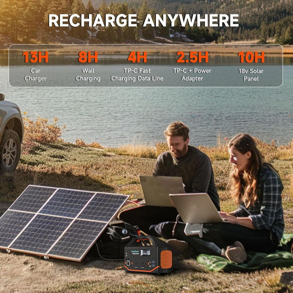 bailibatt Portable Power Station 600W 293Wh 120V - DW601S