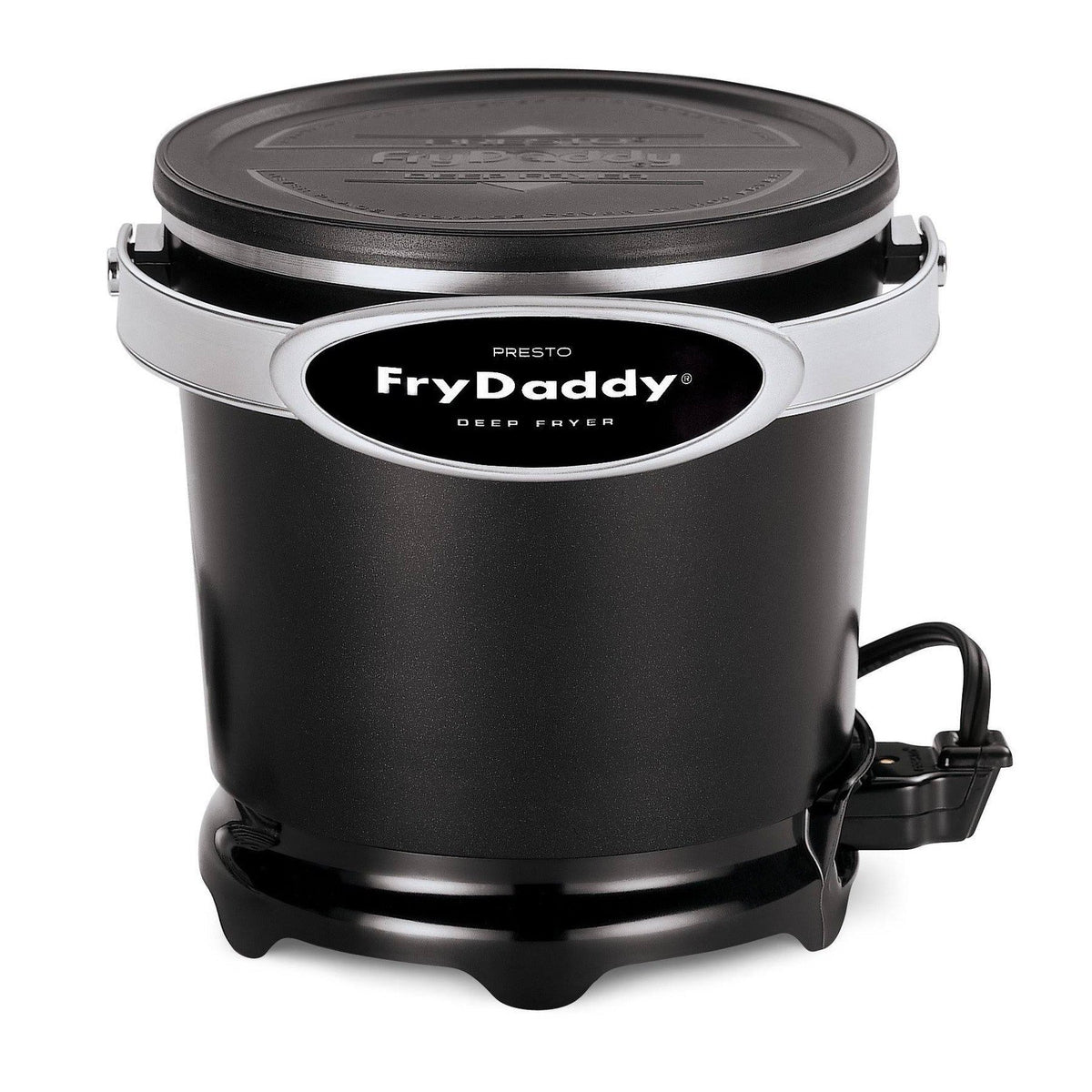 Presto FryDaddy Electric Deep Fryer, 4-Cup, Black - 05420