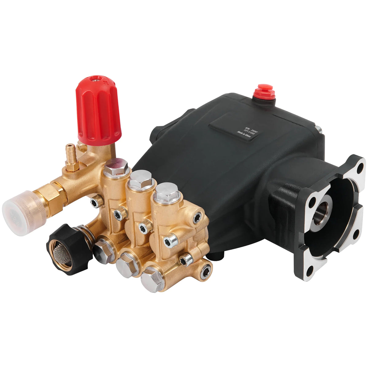 KFFKFF Triplex Pressure Washer Pump, 3/4 in Shaft, 3700 PSI, 2.5 GPM - KPD2110G