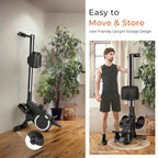 Neche Magnetic Rowing Machine, 16 Level Resistance, 265lb Weight Capacity - App Compatible