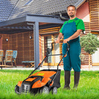 2-In-1 16-Inch 15A Corded Electric Scarifier And Lawn Dethatcher