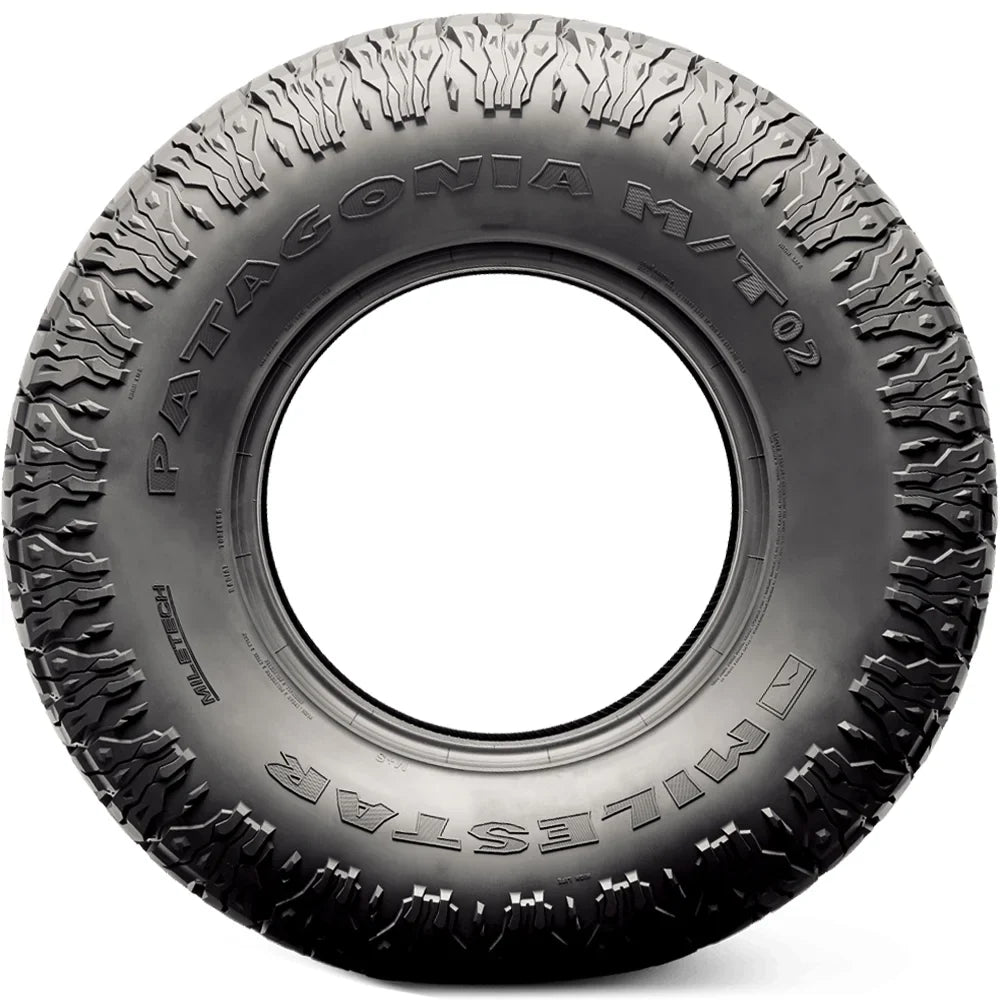 Milestar Patagonia M/T-02 Light Truck Tire 265/70R17 123/120Q E 10 Ply Mud Terrain