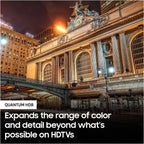 55-Inch 4K Ultra HD QLED Smart TV - HDR, Voice Control