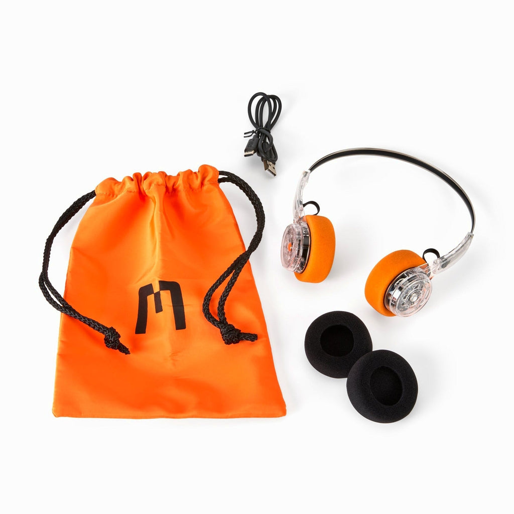 Mondo Freestyle Transparent Bluetooth Headphones