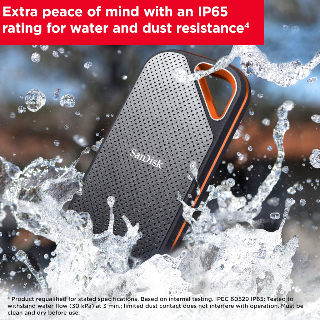 SanDisk 1TB Extreme PRO Portable SSD - Up To 2000MB/s