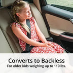 Chicco 2-in-1 Booster Seat, Adjustable High-Back And Backless Options, 4-100 lbs