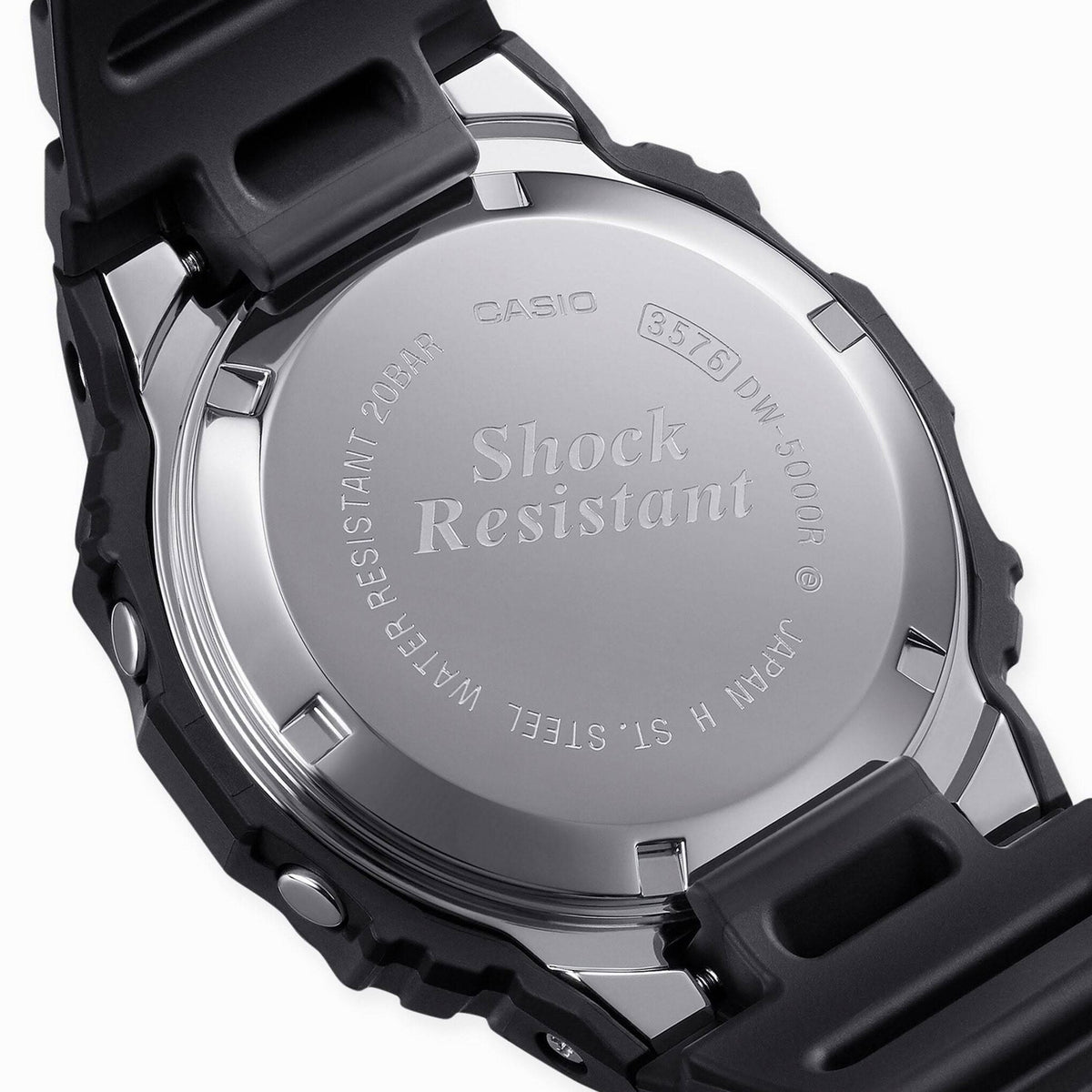 Casio G Shock Revival Digital Watch, 42.3mm, 13.1mm, 184 mm Strap, Stainless Steel